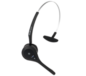 Imagem de Auricular Wireless com suporte de cabeça, microfone e bateria