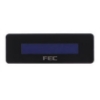 Imagem de VISOR CLIENTE LCD PRETO 2X20 RS232 P/AERPOS