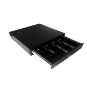 Imagem de Gaveta POS Met. 4N/8M Preta 41x42x10cm Lig. Impr. RJ11- D1-R