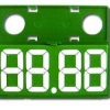 Imagem de Preçário com fundo Verde Números a Branco