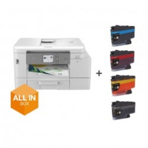 Imagem de Multifuncional Brother Mfcj4540dwxl Jato Tinta A4 Cores Wifi