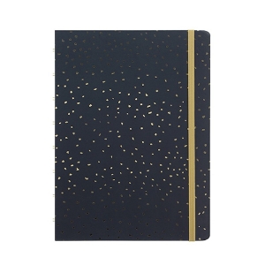 Imagem de BLOCO NOTAS FILOFAX CONFETTI RECARREGÁVEL A5 CHARCOAL (115117)