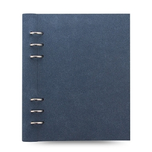 Imagem de BLOCO NOTAS FILOFAX CLIPBOOK ARQUITEXTURE A5 AZUL CAMURÇA (145006)