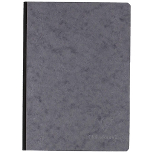 Picture of BLOCO DE NOTAS CLAIREFONTAINE AGE-BAG A5 96FOLHAS P CINZA