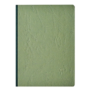 Picture of BLOCO DE NOTAS CLAIREFONTAINE AGE-BAG A5 96FOLHAS P VERDE