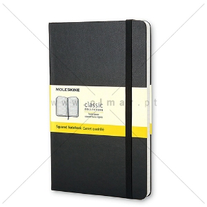 Imagem de BLOCO DE NOTAS MOLESKINE CLASSICO 13X21CM XADREZ