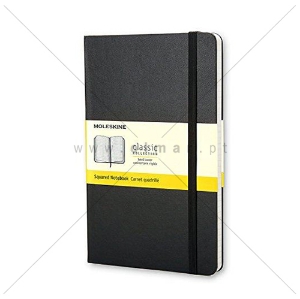 Imagem de BLOCO DE NOTAS MOLESKINE CLASSICO 9X14CM XADREZ