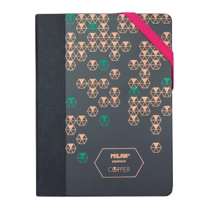 Picture of BLOCO NOTAS MILAN COPPER PAPERBOOK 14X10CM (57064CP)