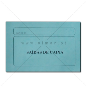 Picture of LIVRO SAIDAS DE CAIXA A6 100F S/COPIA (50917)