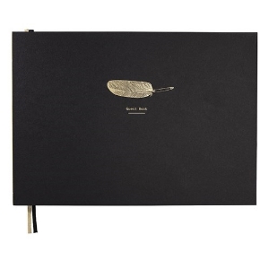 Picture of LIVRO DE HONRA PAPETTE BOOX A4 50F COLADO PRETO PLUMA