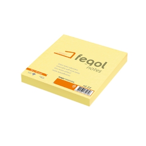 Imagem de BLOCO DE NOTAS ADERENTES FEGOL NOTES ZIG-ZAG 75X75 100FOLHAS