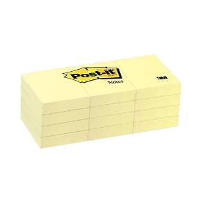 Picture of BLOCO NOTAS ADERENTES POST-IT 38X51MM 653 AMARELO 100 FOLHAS