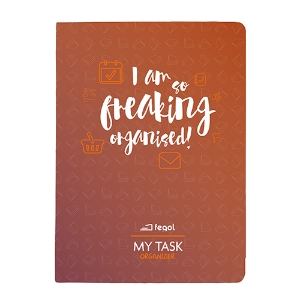 Imagem de BLOCO DE NOTAS ADERENTES FEGOL NOTES "MY TASK ORGANIZER" 16X11CM