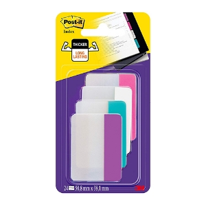 Imagem de INDEX ADERENTE POST-IT 686-PWAV 50,8X38MM (BLISTER 4 CORES)