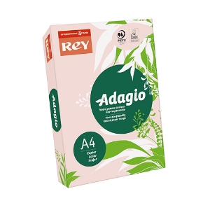 Picture of RESMA PAPEL COLORIDO A4 80GR ADAGIO PASTEL ROSA (07)