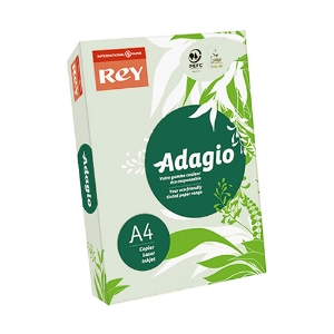 Picture of RESMA PAPEL COLORIDO A4 80GR ADAGIO PASTEL VERDE (09)
