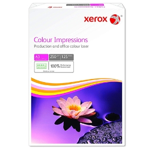 Picture of PAPEL XEROX COLOUR IMPRESSIONS A3 250GR 3R97671 (PACK 125 FOLHAS)