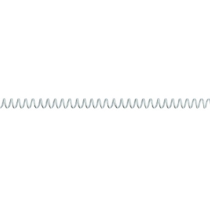 Imagem de ARGOLA ESPIRAL METAL 5.1 10MM BRANCA FEGOL 153-10M