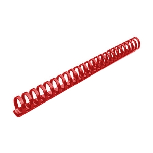 Imagem de ARG. ESPIRAL PLÁSTICO 28MM VERMELHA