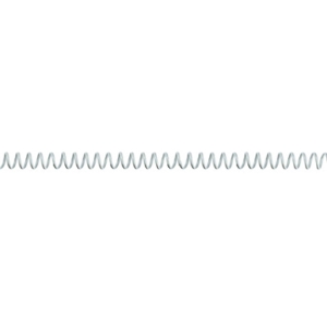 Imagem de ARGOLA ESPIRAL METAL 5.1 12MM BRANCA FEGOL 153-12M