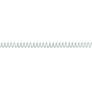 Imagem de ARGOLA ESPIRAL METAL 5.1 14MM BRANCA FEGOL 153-14M