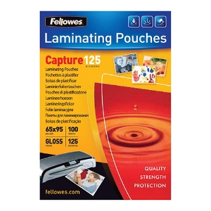 Imagem de BOLSA PLASTIFICAR 65X95MM 125MIC FELLOWES (5306702)
