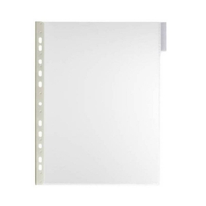 Imagem de PACK 5 BOLSAS PARA SUPORTE MURAL DURABLE 5607-19 TRANSPARENTE COM ÍNDICE