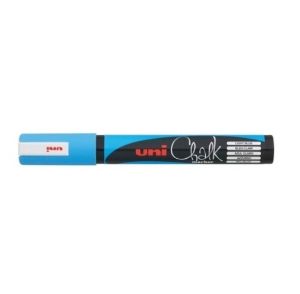 Picture of MARCADOR GIZ LÍQUIDO UNI CHALK PWE-5M AZUL CLARO