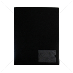 Picture of CLASSIFICADOR A4 PP C/2ABAS INTERIORES PRETO