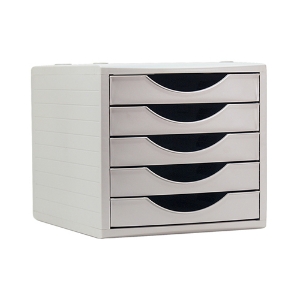 Picture of DISTRIBUIDOR 5 GAVETAS ARCHIVO2000 4005GS CINZA OPACO