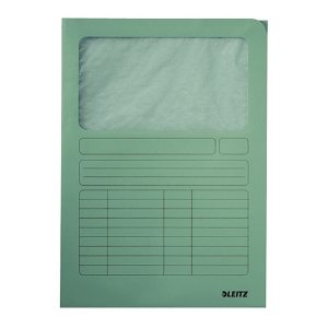 Imagem de DOSSIER PROTOCOLO A4 CLA 140GR LEITZ 39500050 VERDE