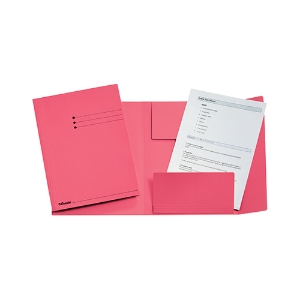 Imagem de DOSSIER ESSELTE A4 CLA 275GR C/3 ABAS ROSA (1033321)