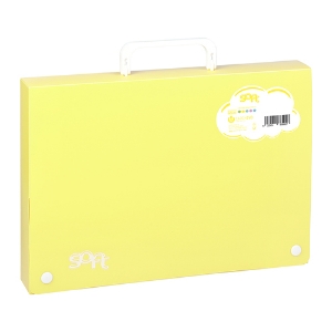 Imagem de MALA A4 L40 C/ASA CARCHIVO SOFT PP AMARELO (60164020)
