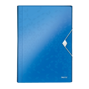 Picture of PASTA ACORDEAO LEITZ WOW 45890136 C/6 SEP. PP AZUL