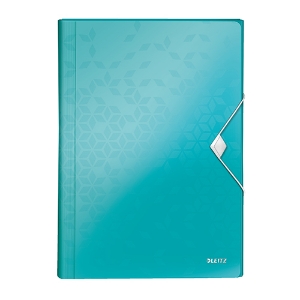 Imagem de PASTA ACORDEAO LEITZ WOW 45890151 C/6 SEP. PP TURQUESA