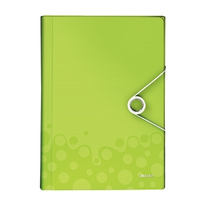 Imagem de PASTA ACORDEAO LEITZ WOW 45890154 C/6 SEP. PP VERDE