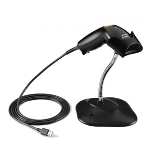 Picture of SCANNER LASER MOTOROLA LS1203 LIGAÇÃO USB NEGRO C/SUPORTE