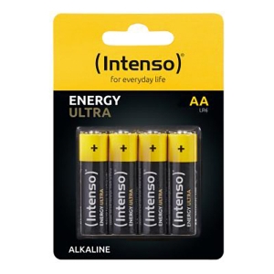 Imagem de BLISTER 4 PILHAS ALCALINAS AA LR06 1.5V INTENSO (7501424)