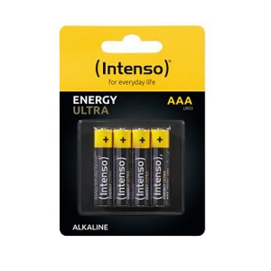 Picture of BLISTER 4 PILHAS ALCALINAS AAA LR03 1.5V INTENSO (7501414)