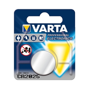 Picture of PILHA LITIO CR2025 3V VARTA (6025)