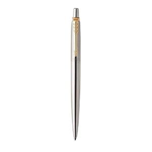 Imagem de ESFEROGRÁFICA PARKER JOTTER AÇO GT 1953182 (COM CLIP DOURADO)