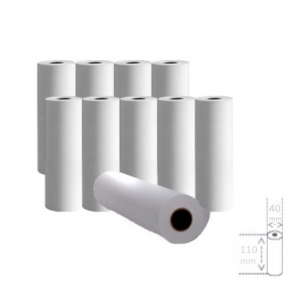 Picture of ROLO PAPEL TÉRMICO 110X40X11 BRANCO