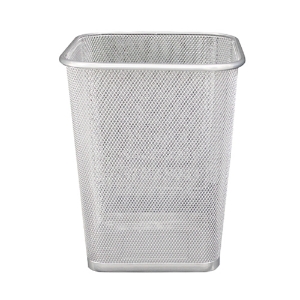 Picture of CESTO PAPEIS INUTEIS FEGOL METAL REDE PRATA (111-2)