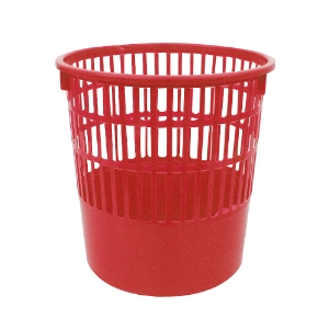 Imagem de CESTO PAPEIS INUTEIS FEGOL PLAST.REDE 13LT 302 VERMELHO