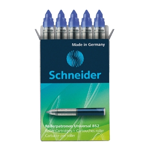 Picture of CX.5 CARTUCHOS TINTA ROLLER SCHNEIDER 852 AZUL 185203