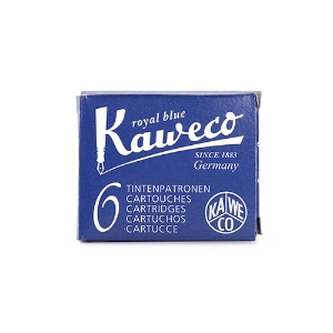 Imagem de CX.6 CARTUCHOS TINTA KAWECO AZUL ROYAL
