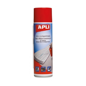 Imagem de SPRAY LIMPEZA APLI 400ML NORMAL (AR COMPRIMIDO) REF.11307
