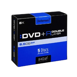 Picture of DVD+R DOUBLE LAYER 8.5GB/240M. INTENSO (4311245) (J.C.)