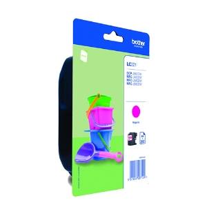 Picture of TINTEIRO ORIGINAL BROTHER LC-221MBP MAGENTA