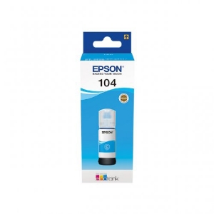 Imagem de TINTEIRO ORIGINAL EPSON 104 CYAN 65ML T00P240 (ECOTANK)